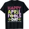 Aprilscherz T-Shirt Set 1. April Scherze Kinder Erwachsene T-Shirt Unisex T-Shirt