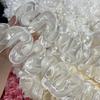 1Meters/lot 10cm Wide Colorful Satin Wave Three-dimensional Lace DIY Performance Costume Dance Dress Skirt Lace