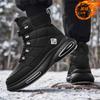 2026 New Winter Snow Boots for Men High Quality Warm Shoes for Men Waterproof Non-Slip Plush Cotton Boots Men Botas Para Hombre