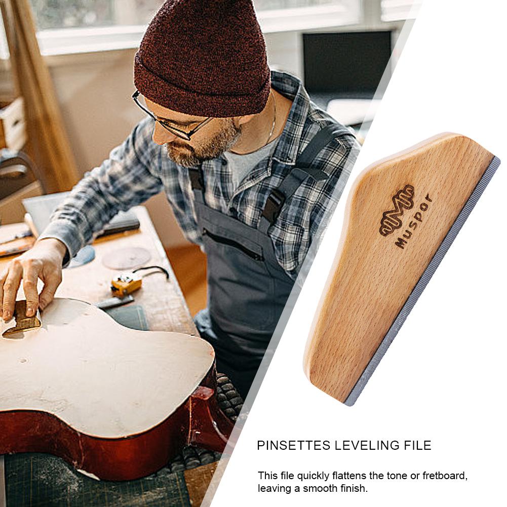Guitar Fret File Guitar Fret Crowning File Hardwood  Carbon Steel Fret Leveling File Fret End Beveling File Guitar Accessories China Mainland