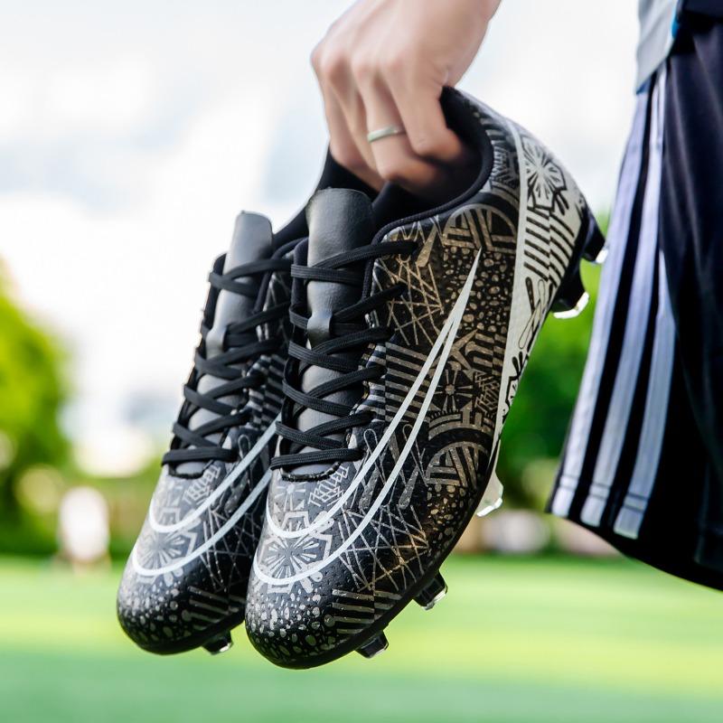 New Football Shoes Men's Long Nails Broken Nails Student Artificial Grass Football Training Spikes