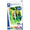 STAEDTLER Crayon 24 Color Watercolor Crayon Design Journey Water Based 223 C24