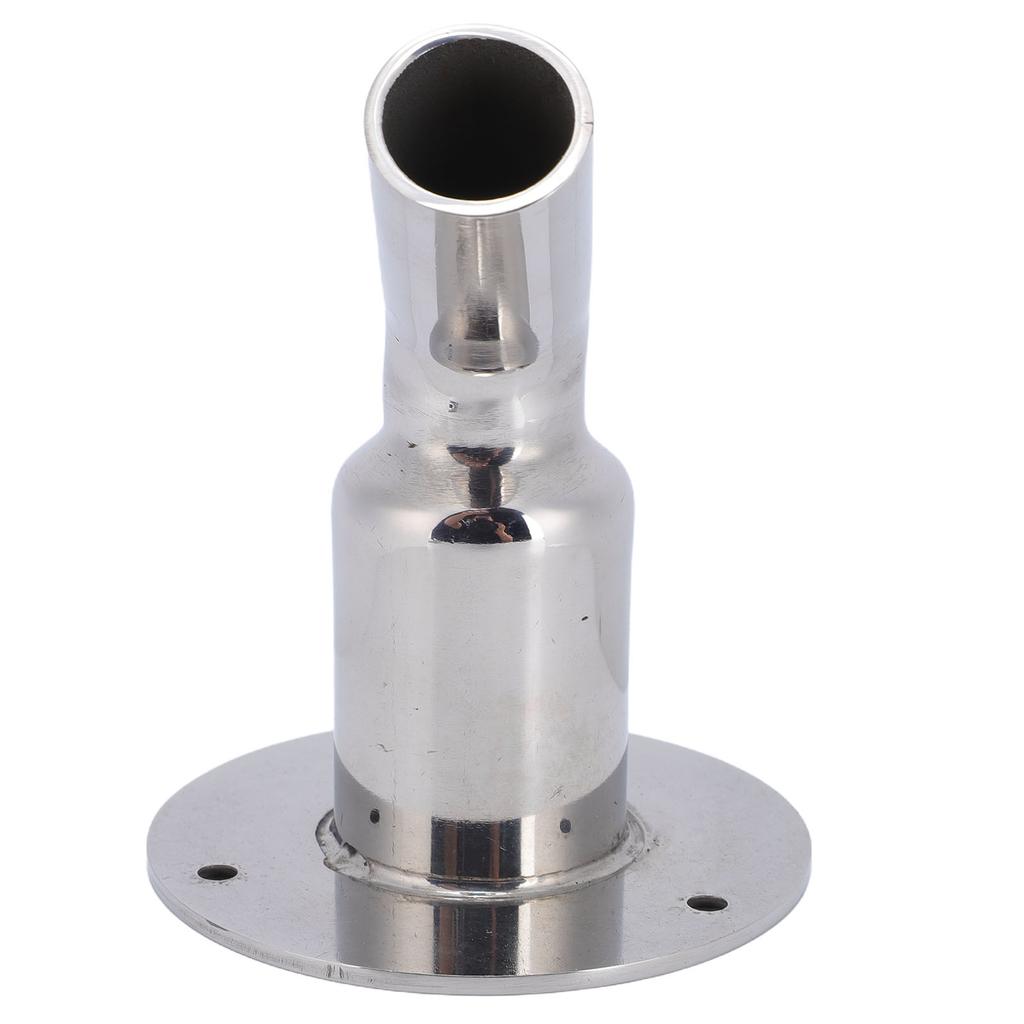 Thru Hull Tube Fitting Bend 316 Stainless Steel Derv Heater Pipe Thru Wall Fitting for 24mm Tubes