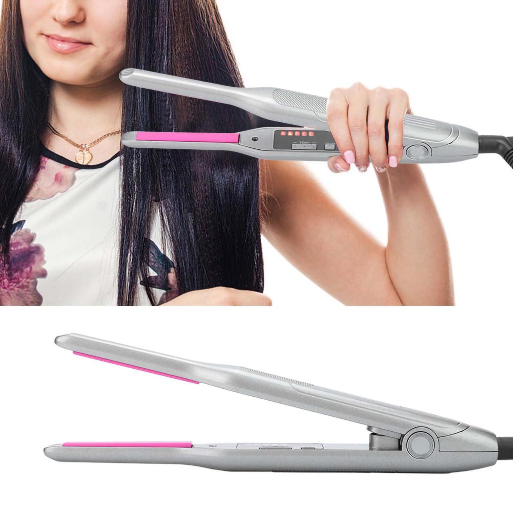 Unisex Portable Electric Adjustable Temperature Curler Hair Straightener Hair Styling Tool