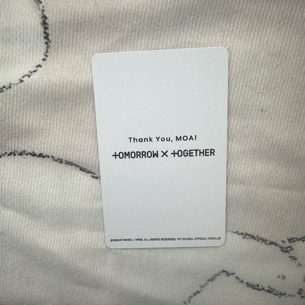 [USED] TXT New Membership FC Benefits Friend Referral Fan Club Trading Kayonjun