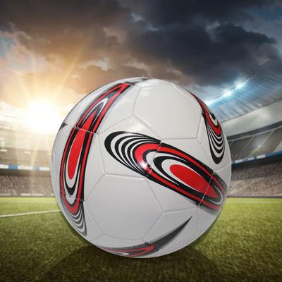Mingi de fotbal de antrenament din PVC pentru fotbal gimnaziu Non-toxic Inodor Rezistent la impact Runda 2 Albastru