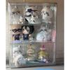 Multi-layer Cotton Display Box for Standee Dolls - Large Capacity Dustproof Cabinet