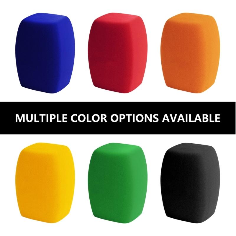 Square Acoustics Foam Microphones Cover With Premium Vibration Damping For Clear Sound Recording