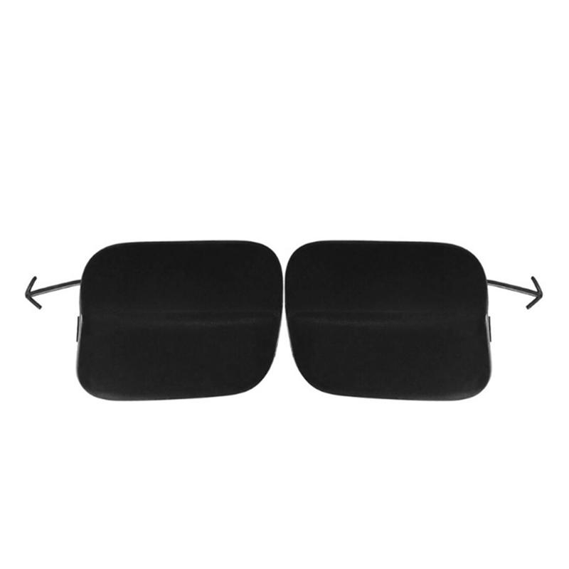 A03Z-Car Front Bumper Tow Hook Cover Trailer Cover 521270E150 521280E150 For Toyota Highlander -