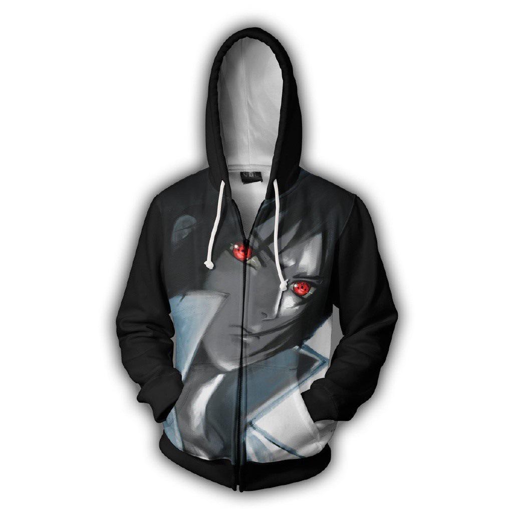 Naruto 3D-Druck Hoodie für Paare - Frühling/Herbst Stil Sportbekleidung