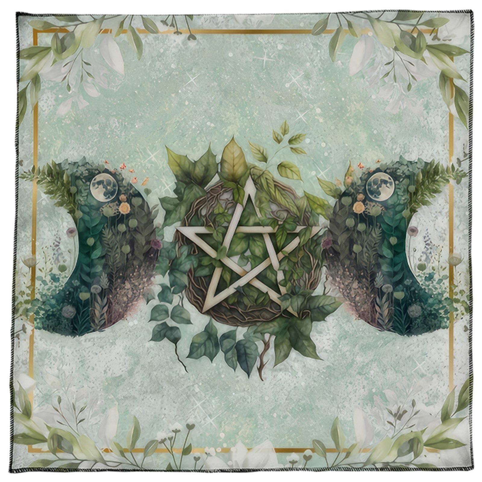 

Скатерть для таро, гадания на рунах, чехол для стола, астрологические оракулы, коврик для настольной игры, квадратная форма, маятниковый алтарь, скатерть B50