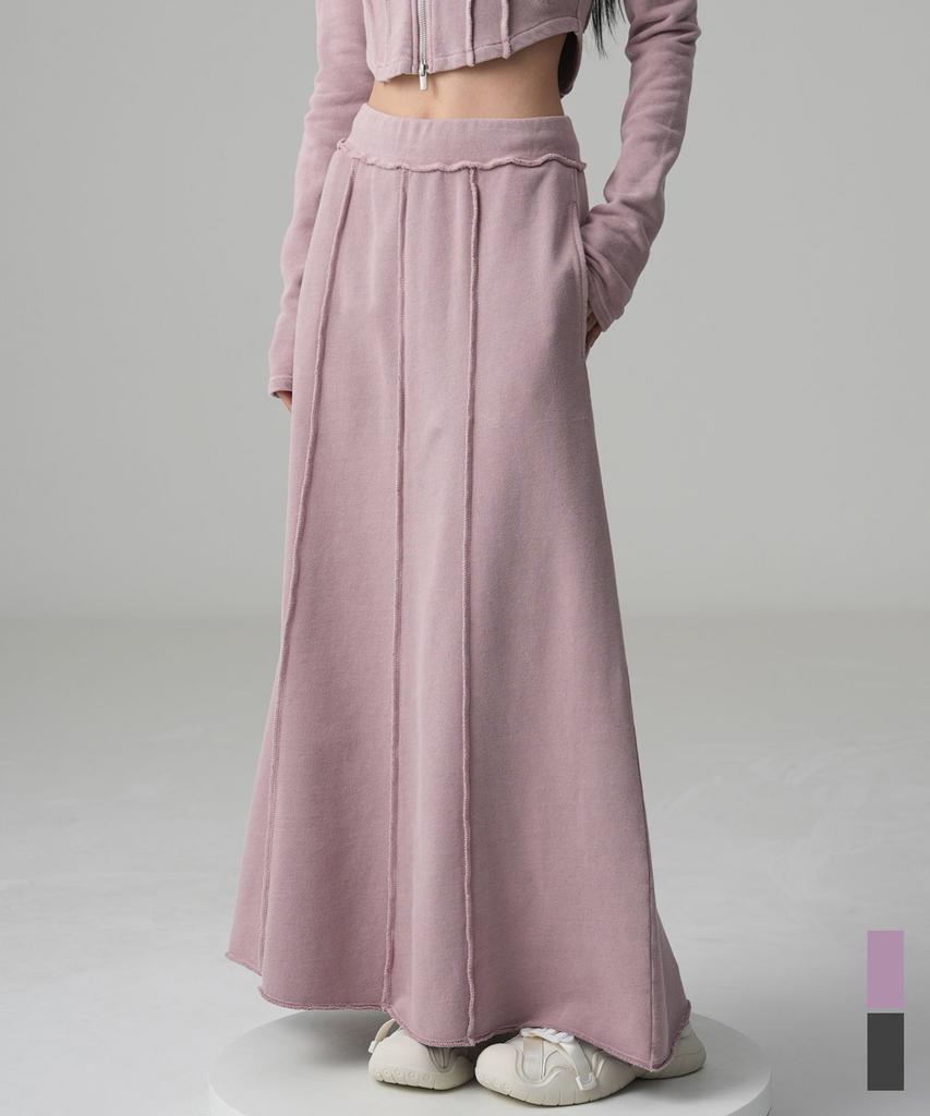 Urban Dress 3D Cutting Maxi Skirt - 2Col