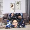 Ateez Seonghwa (3) Blanket  Travel Flannel Throw Blanket For Living Room Super Soft Design Quality Bedspread Gift Idea