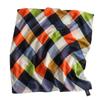New color rhombus summer seaside sunscreen silk scarf sweet beach towel cotton and linen feel air-conditioned room shawl