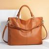 2025 New Genuine Leather Women's Handbags New First Layer Cowhide Shoulder Crossbody Bag Large Capacity Messenger Tote Bags