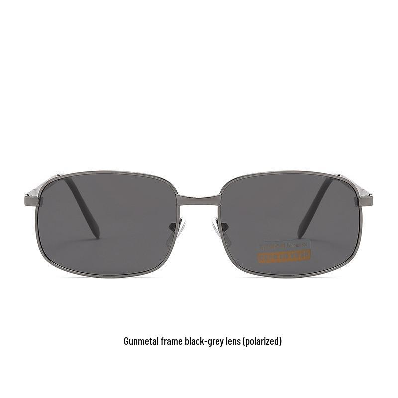 X3027 Чоловічі розумні фотохромні поляризаційні металеві квадратні сонцезахисні окуляри для водіння та риболовлі