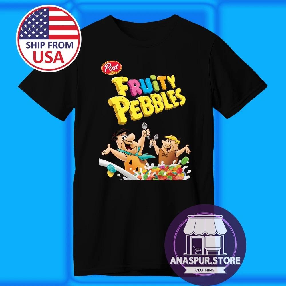 Fruity Pebbles Men s Black Size S-5XL S