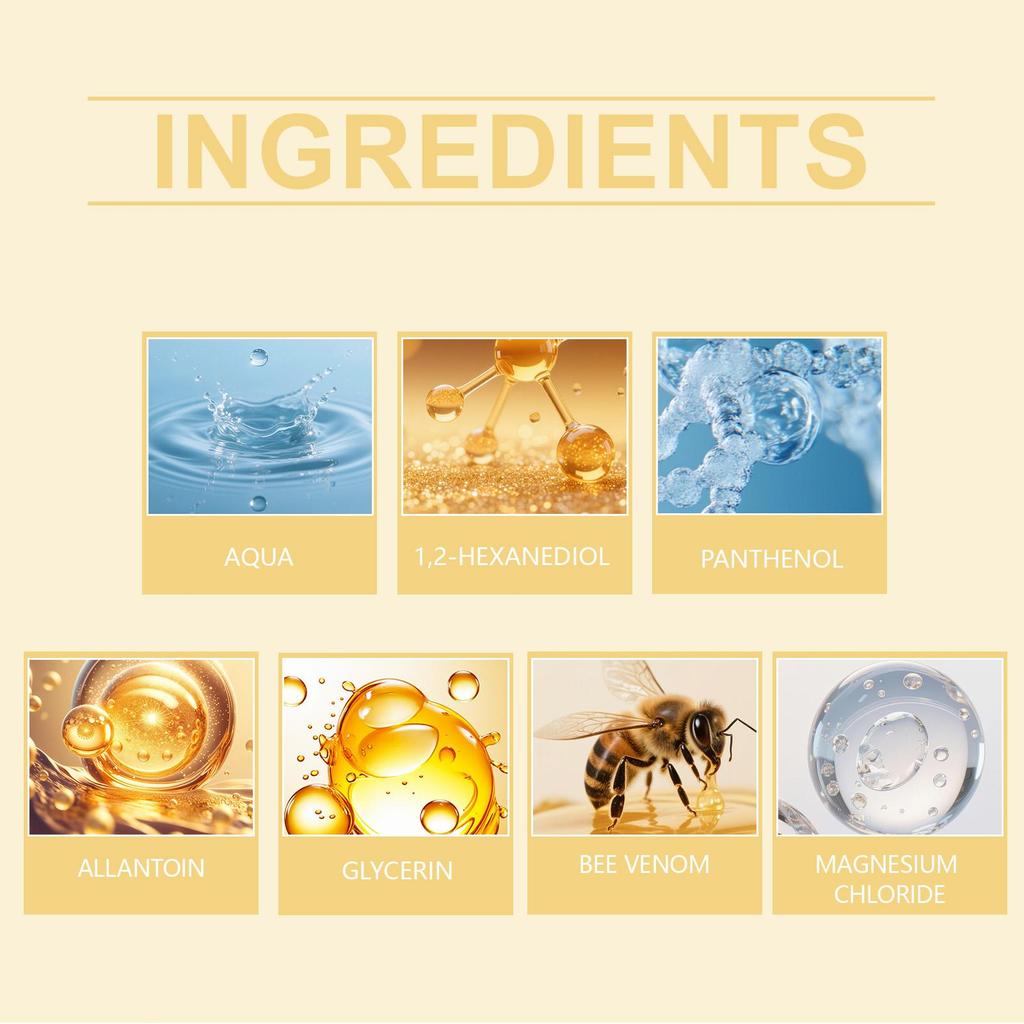 Bee Venom Joint Spray 60 ml—Nourishes skin and provides long-lasting joint hydration. Suitable for all skin types.