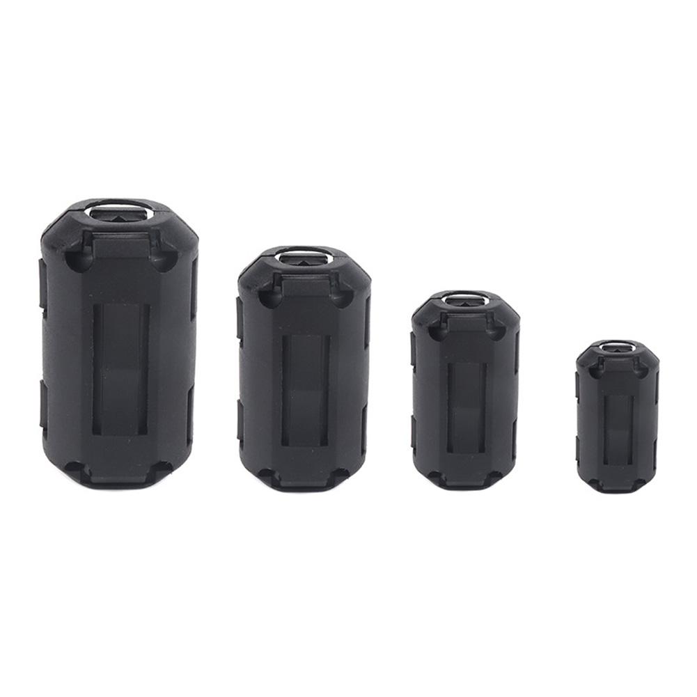 22Pcs Ferrite Core Ring Clamp Kit Noise Suppressor 3.5mm/5mm/7mm/9mm Cable Connector Clamp RFI EMI Noise Magnetic Filter