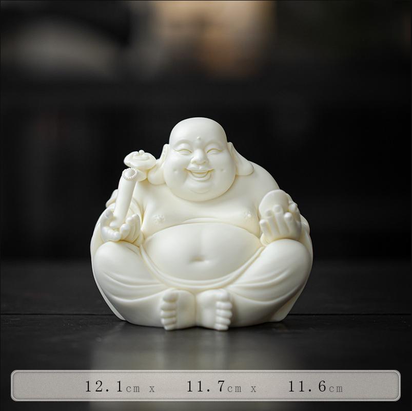 

Керамика Будда Майтрейя Смеющийся Будда скульптуры Фигурки Роскошный Дом Гостиная Офис Богатство Удача Фэн-шуй Декор