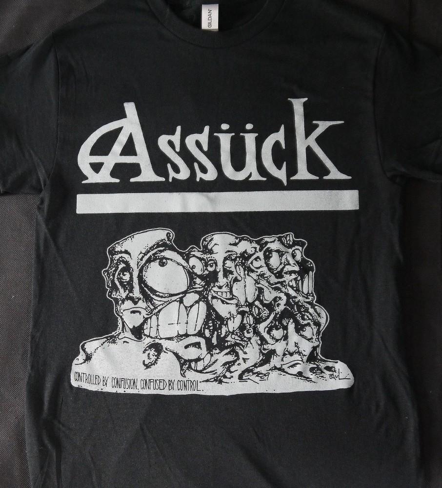 ASSUCK band Assück T Shirt Black Gifl forr Fan Size S5XL Unisex T-Shirt XXXL