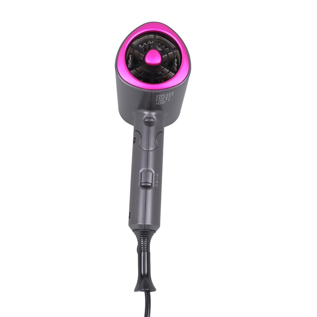 Electric Hair Dryer Folding T Shape Grey 1200W Blow Dryer for Home Salon Travel