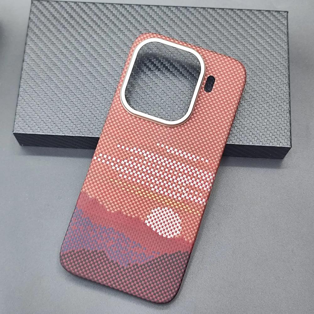 Magnetic Carbon Fiber Case for OPPO