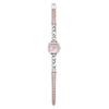 Jinmiou Women's Exquisite Mother-of-Pearl Square Leather Watch, Waterproof and Elegant for Daily Wear.