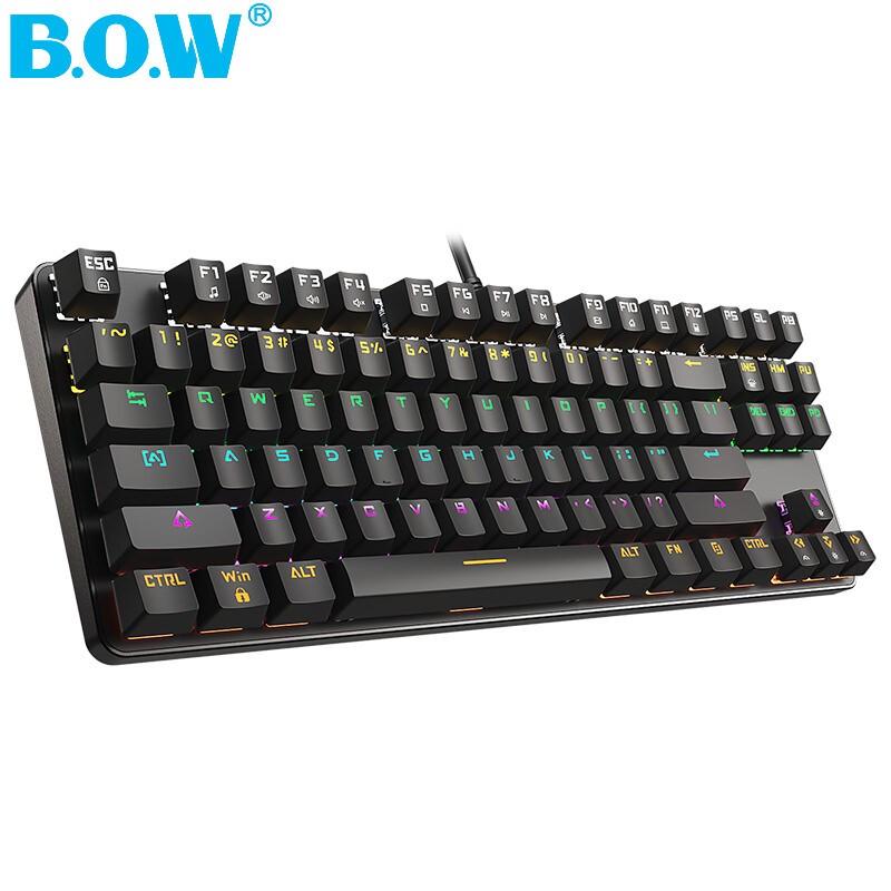 B.O.W G-Series Wired Hot-Swappable Mechanical Gaming Keyboard
