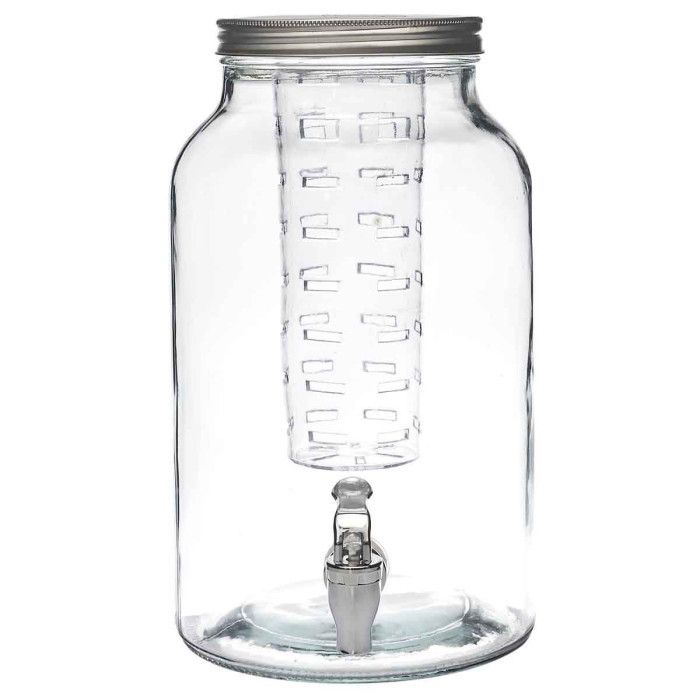 Fontaine à boisson - cook concept - avec infuseur - 5.5l - transparent