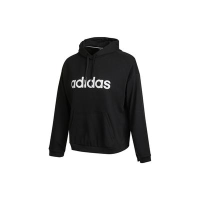 Neo W Ce Linear Hdy Logo Print Sports Hoodie American Vintage Sweatshirt Women Hoodies Black GP7117