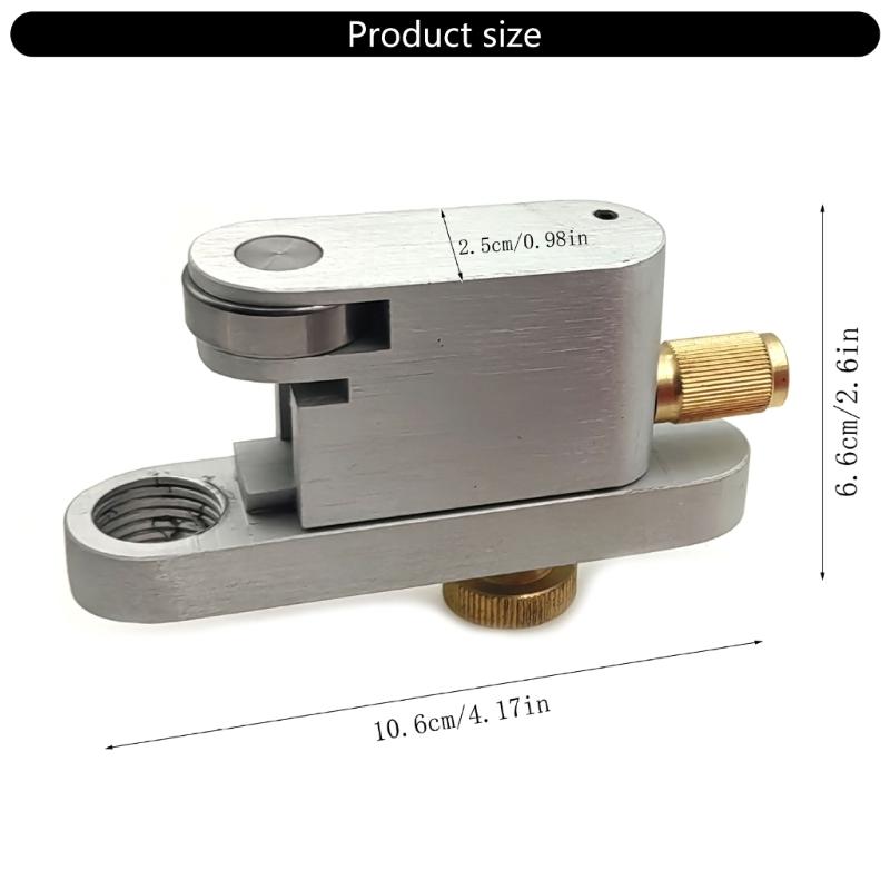 Electric Purfling Grooves Cutter Tools Violin Purfling Groover Jig Edge Soundhole Router Guide Tool Easy To Use