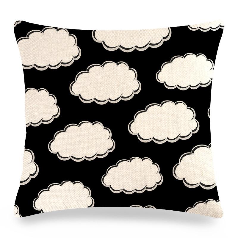 Home Decor Colorful Patterns Decorative Digital Print Pattern Cushion Cover Suitable for Sofa Bedroom Car Pillow Cover