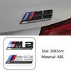 BBIW3 For BMW Thunder Edition M1 M2 M3 M4 M5 M6 M7 M8 X3M X4M X5M X6M 3D Car Body Side ABS Badge Emblem Body Rear Trunk Decor Stickers