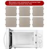 6pcs Microwave Waveguide Cover Universal Mica Sheet Microwave Oven Parts Microwave Oven Repairing Part for Home Office Kitchen Restaurant