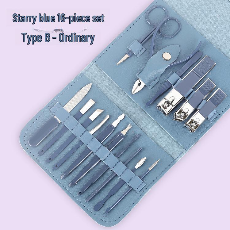 

Набор из 16 маникюрных и щипчиков для ногтей для домашнего ухода за красотой Regular