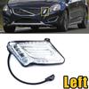 For Volvo S60 2011-2013 Front LED Day Running Marker Indicator Light Turn Signal Lamp 31278557 31278558