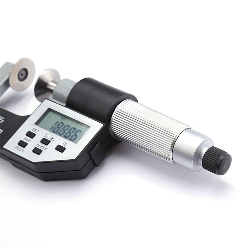 Digital Gear Common Normal Micrometer with Large Disc Head