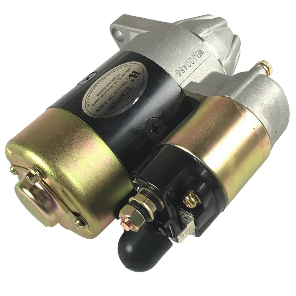 186F 178F 170F Starter Motor L100 Diesel Engine Starting Motor 3305100 Lawn Mower Replacement Parts And Accessories