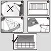 Pet Safety Protection Net Cat Protective Nylon Sturdy Safe Wire Cover For Balconies Windows For Baby Kid Falling Net Fence