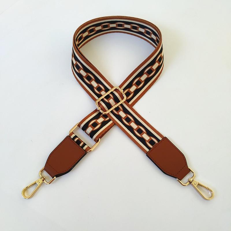 Adjustable Ethnic Style Wide Shoulder Strap for Crossbody Bags