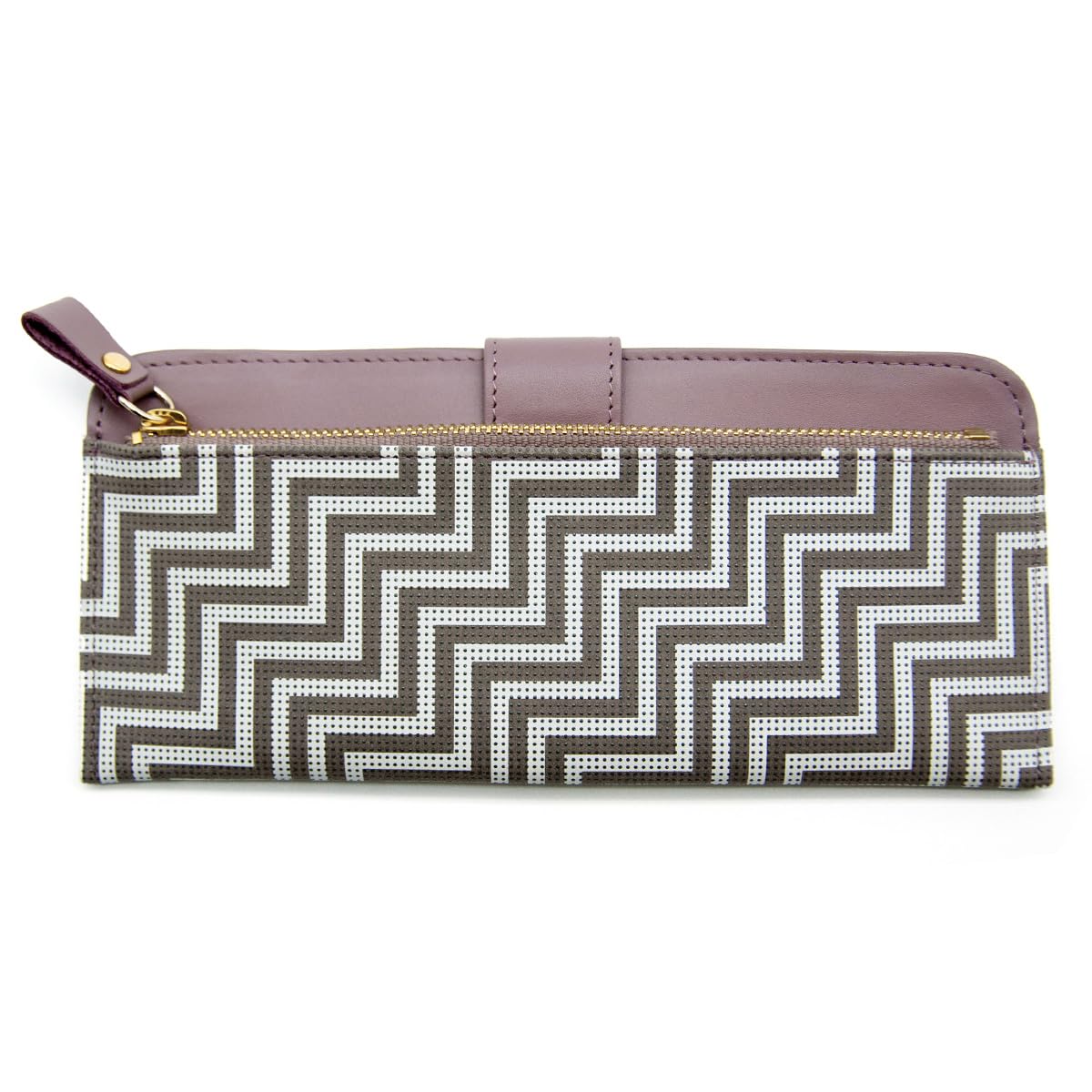 

Indenya Inden CHEVRON Wallet Bundle Coin Purse Card Holder Long Wallet Traditional Craft Koshu Inden Deerskin Lacquer Original Brand [Indenya]