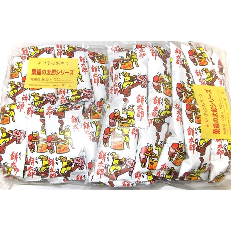 

[Bulk purchase] Kado Mochi Taro 6g Dagashi present halloween Christmas event party (30 bags)