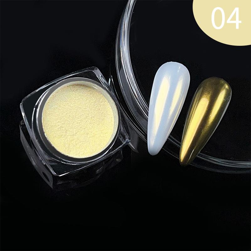 Highlight Symphony Neon Powder, Translucent Neon Mirror Flour Pearlescent Fine Glitter Diy Manicure Nail Ornament
