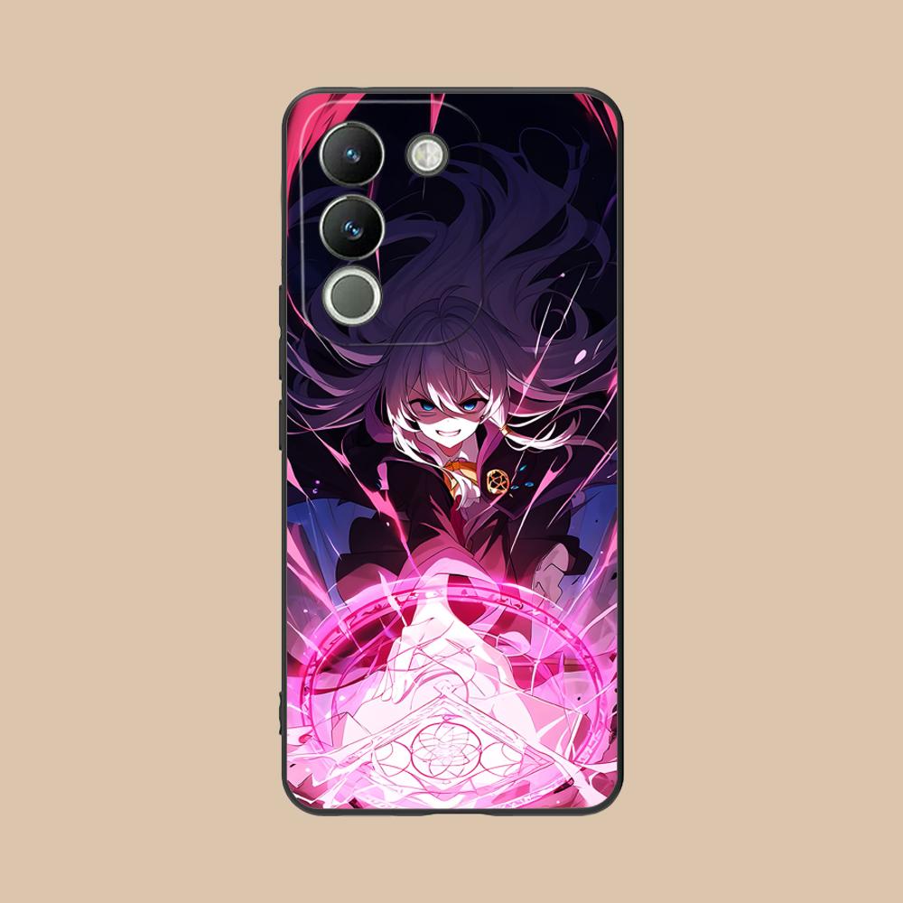 Wandering Witch Elaina Matte TPU Mobile Phone Case for VIVO V60 V50 V40 V30 V29 V27 V25 V23 Pro Lite 5G Colorful Printing Cover