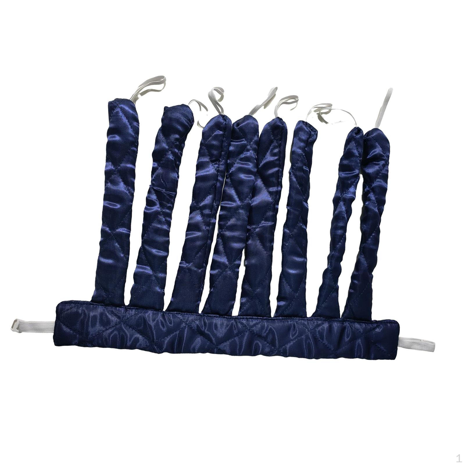 

Щипцы для завивки волос Повязка на голову Без нагрева Кудрявые Удобные Ленивые Без нагрева темно-синий