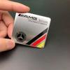 3D Aluminium Car Logo Sticker Decals Auto Decoration Accessories For Mercedes Benz AMG W204 W205 W203 W211 W212 W213 W201 W210