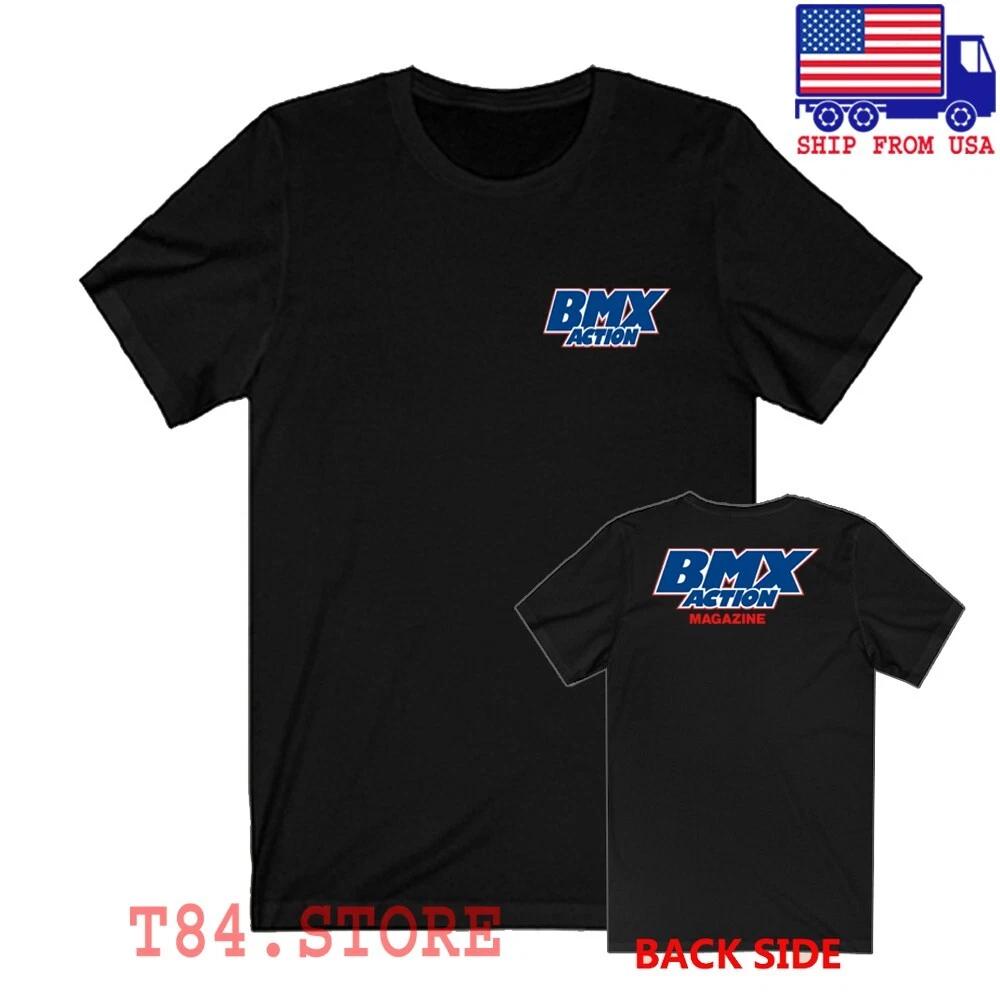 BMX Action Magazine Men s Black Size S-5XL 3XL