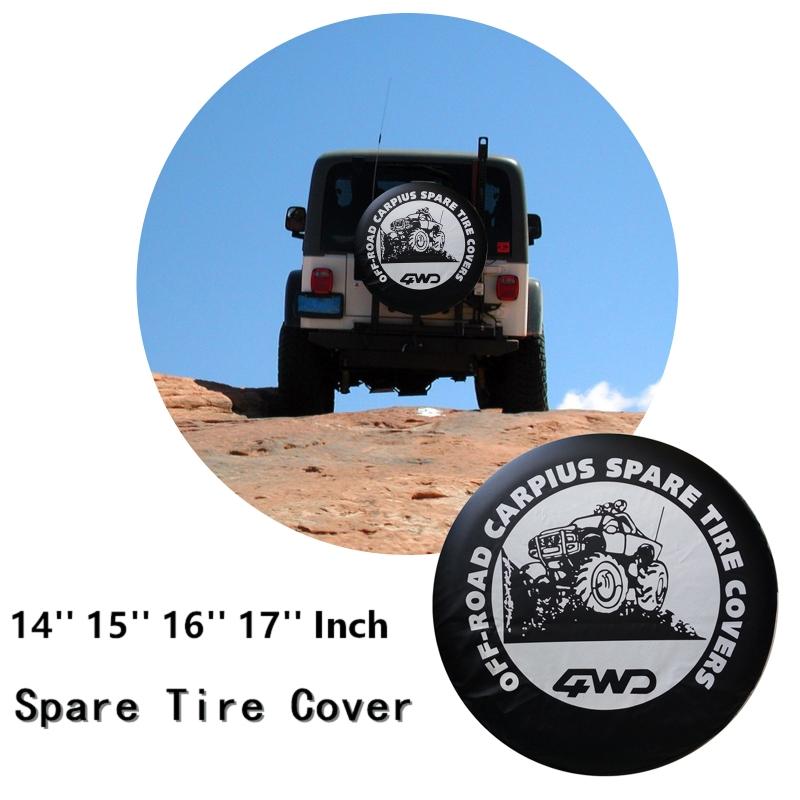 Ersatzradabdeckung, Universelle Passform für Anhänger, Wohnmobil, SUV, LKW und viele Fahrzeuge 14" 15" 16" 17" Wetterfester Reifenschutz