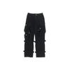 WE11DONE Jeans Men's Black Moderate Cargo Pants WD-DP3-21-303-M-BK